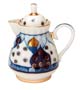 Russian Domes Creamer w lid - Lomonosov Porcelain