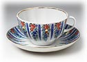 Sarafan Tea Cup and Saucer - Porcelain Cups and Saucers
