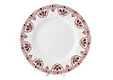 Terracotta Frieze Dinner Plate, 9 3/4