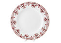 Terracotta Frieze Dinner Plate, 10 3/4