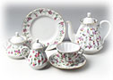 Victorian Pattern Tea Set 21 pcs - Lomonosov Porcelain