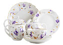 Violets Tea Set - Lomonosov Porcelain