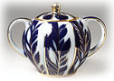 Winter Evening Sugar Bowl - Lomonosov Porcelain
