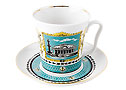 Leningrad Landscapes Mug and Saucer - Porcelain Mugs