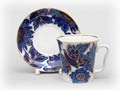 Firebirds Mug and Saucer - Porcelain Mugs