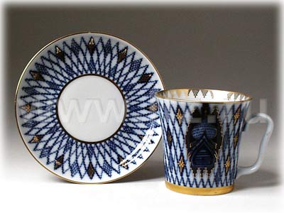 Kiji (Onion Domes) Mug and Saucer