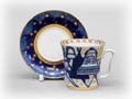 Russian Bells Mug and Saucer - Porcelain Mugs