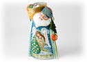 Father Frost Adorned by Angel - Christmas Gifts