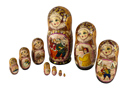 Kuzevanova's Russian Folk Doll 10pc./10.5