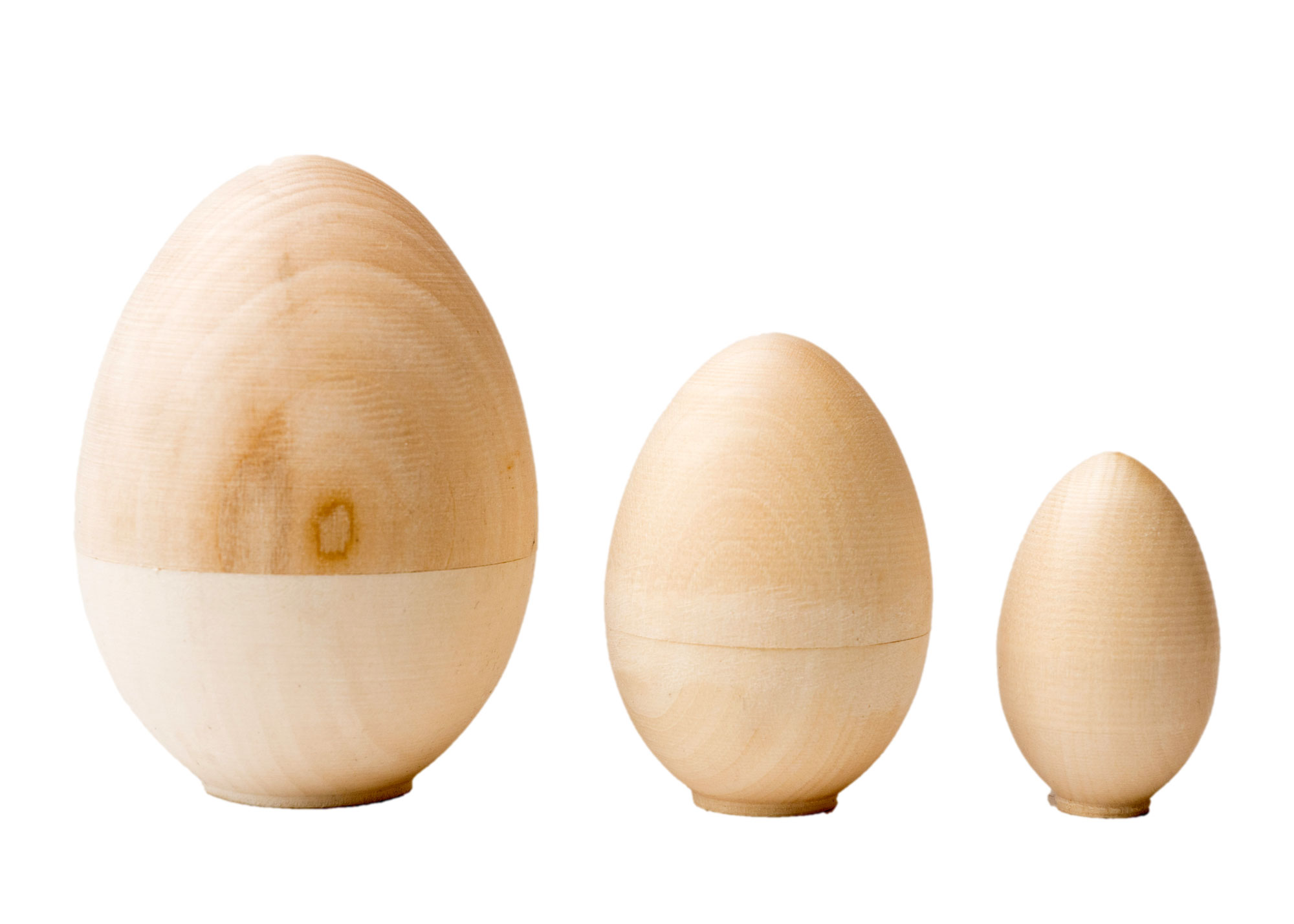 Buy Blank Nesting Egg 3pc./4" at GoldenCockerel.com
