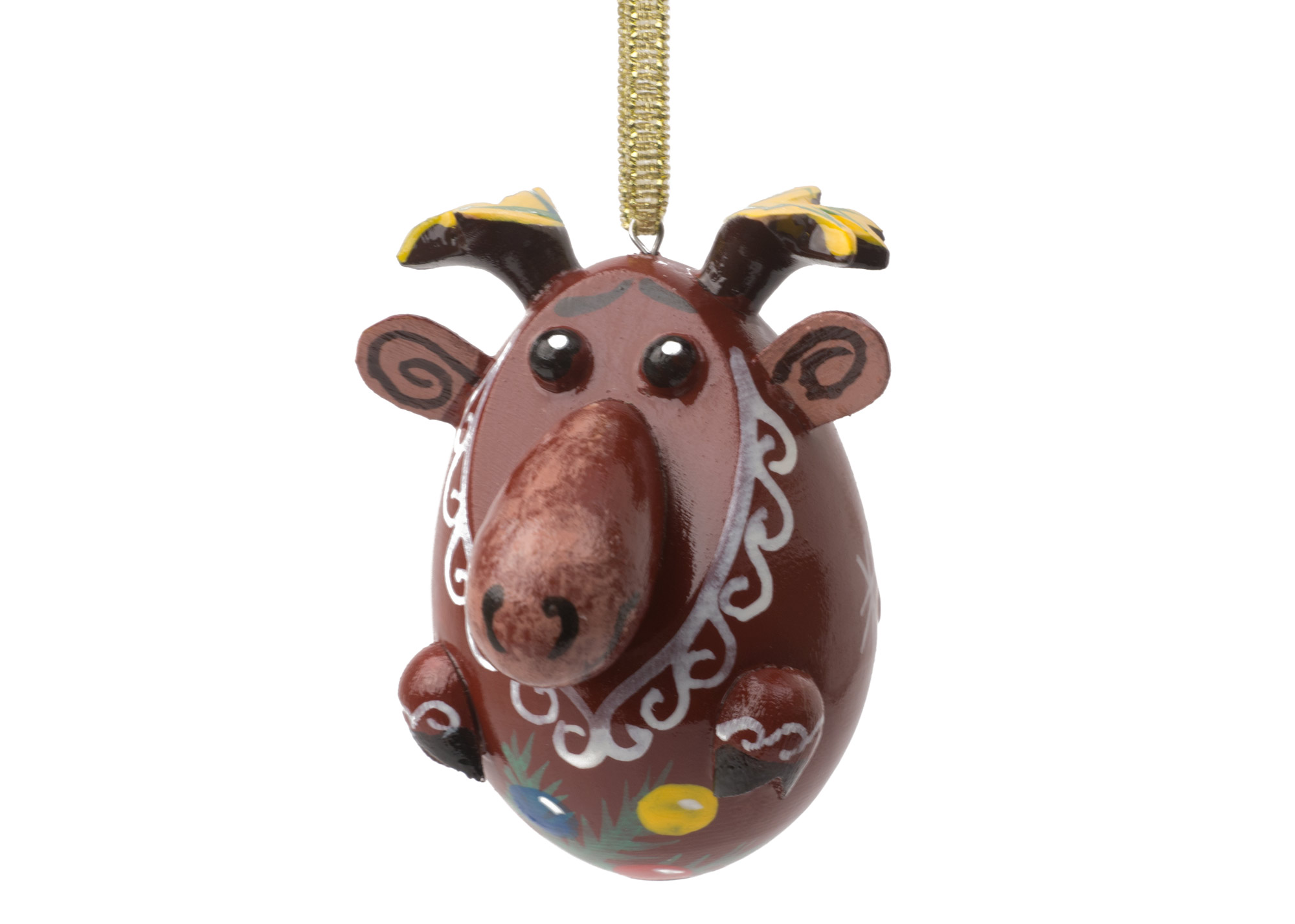 Buy Moose Ornament 2" at GoldenCockerel.com