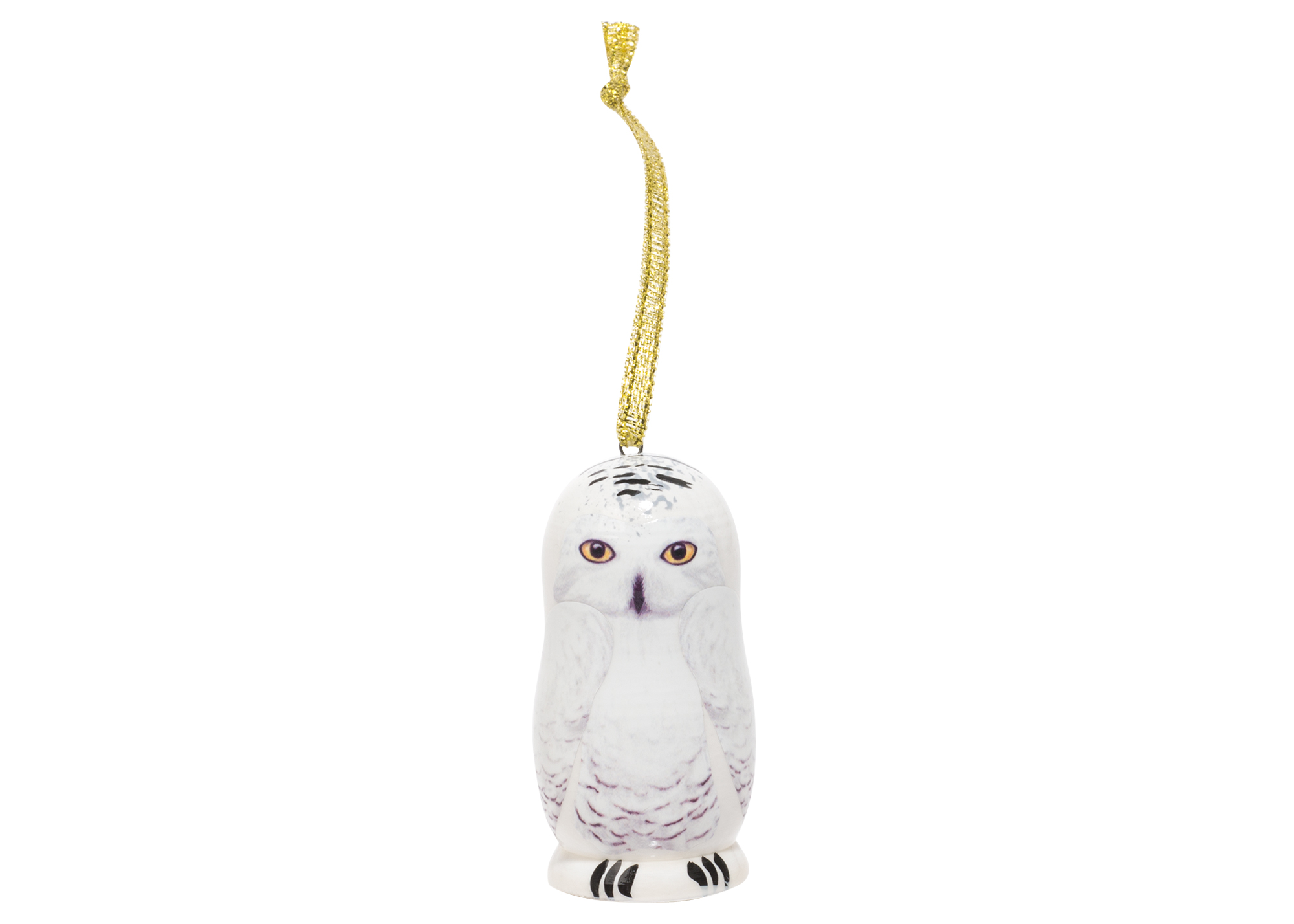 Buy Snowy Owl Ornament 2" at GoldenCockerel.com