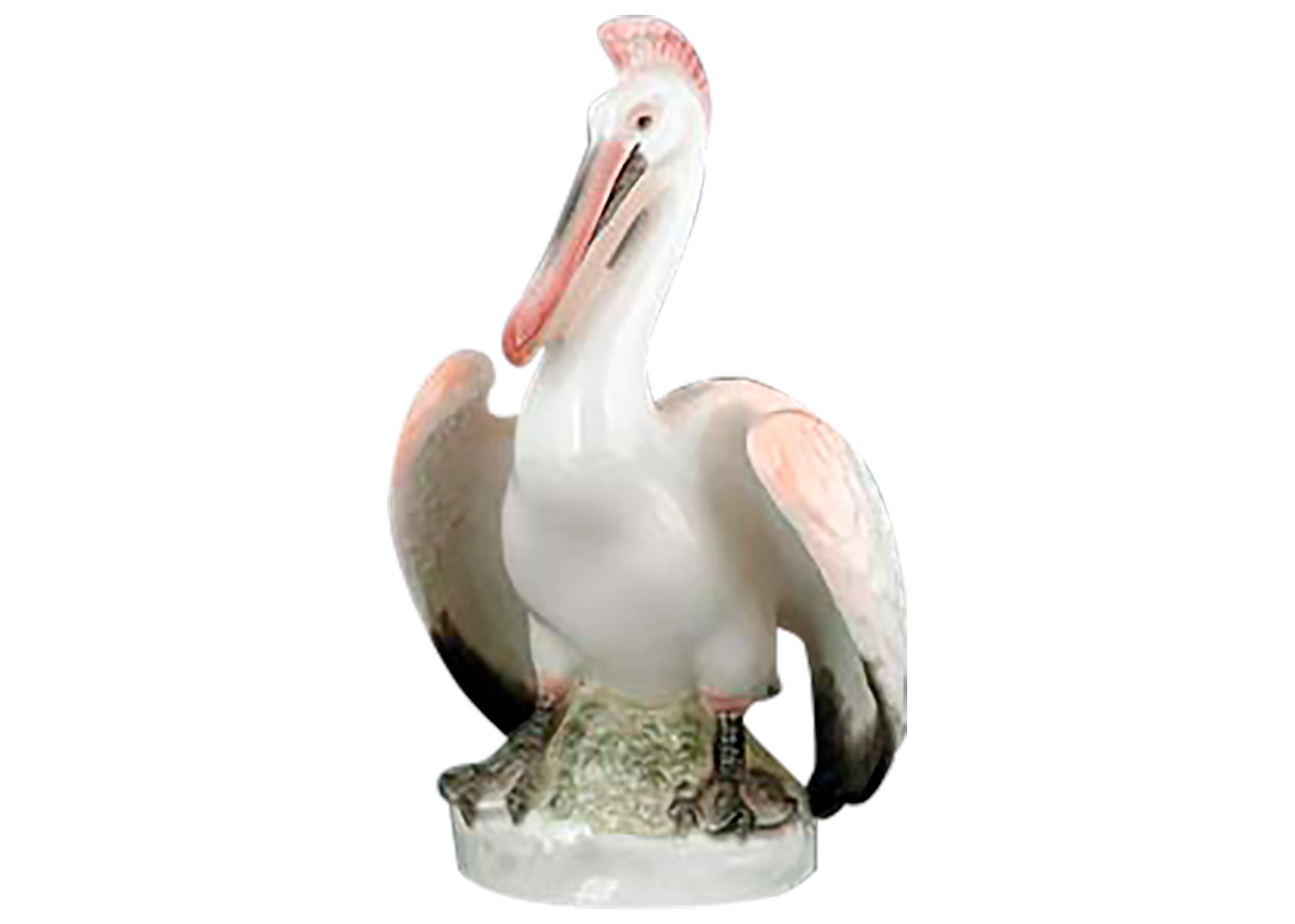 Buy Porcelain Pelican Figurine at GoldenCockerel.com