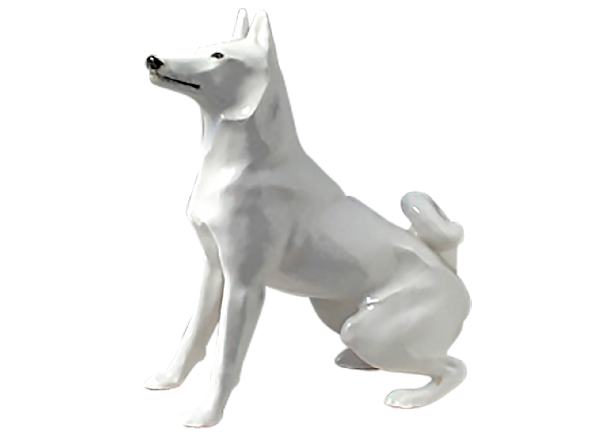 Buy Large White Husky Figurine at GoldenCockerel.com