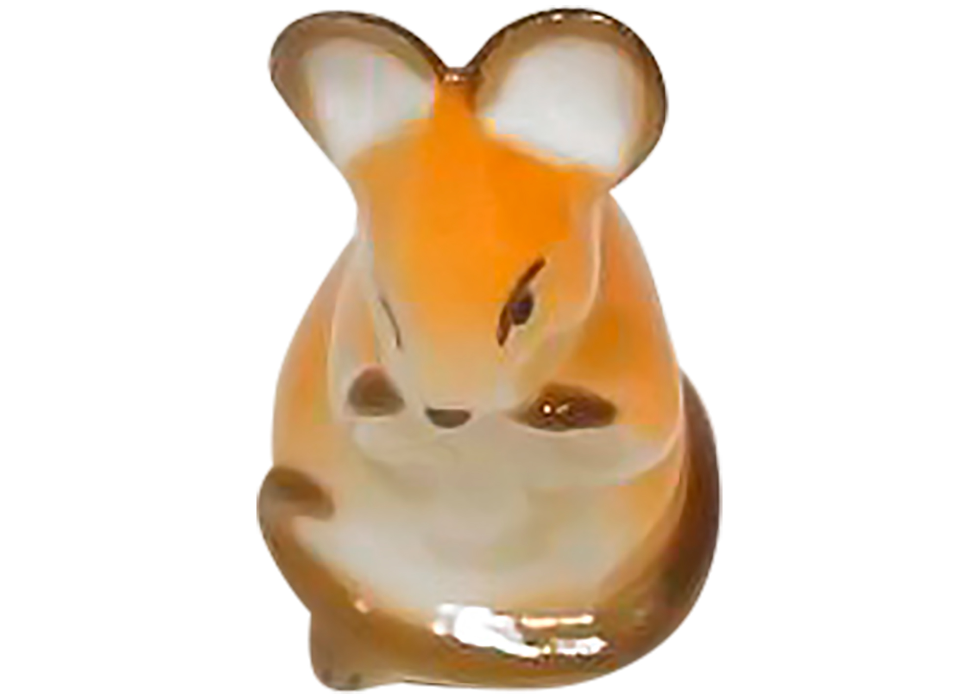 Buy Tan Mouse Eating Figurine at GoldenCockerel.com