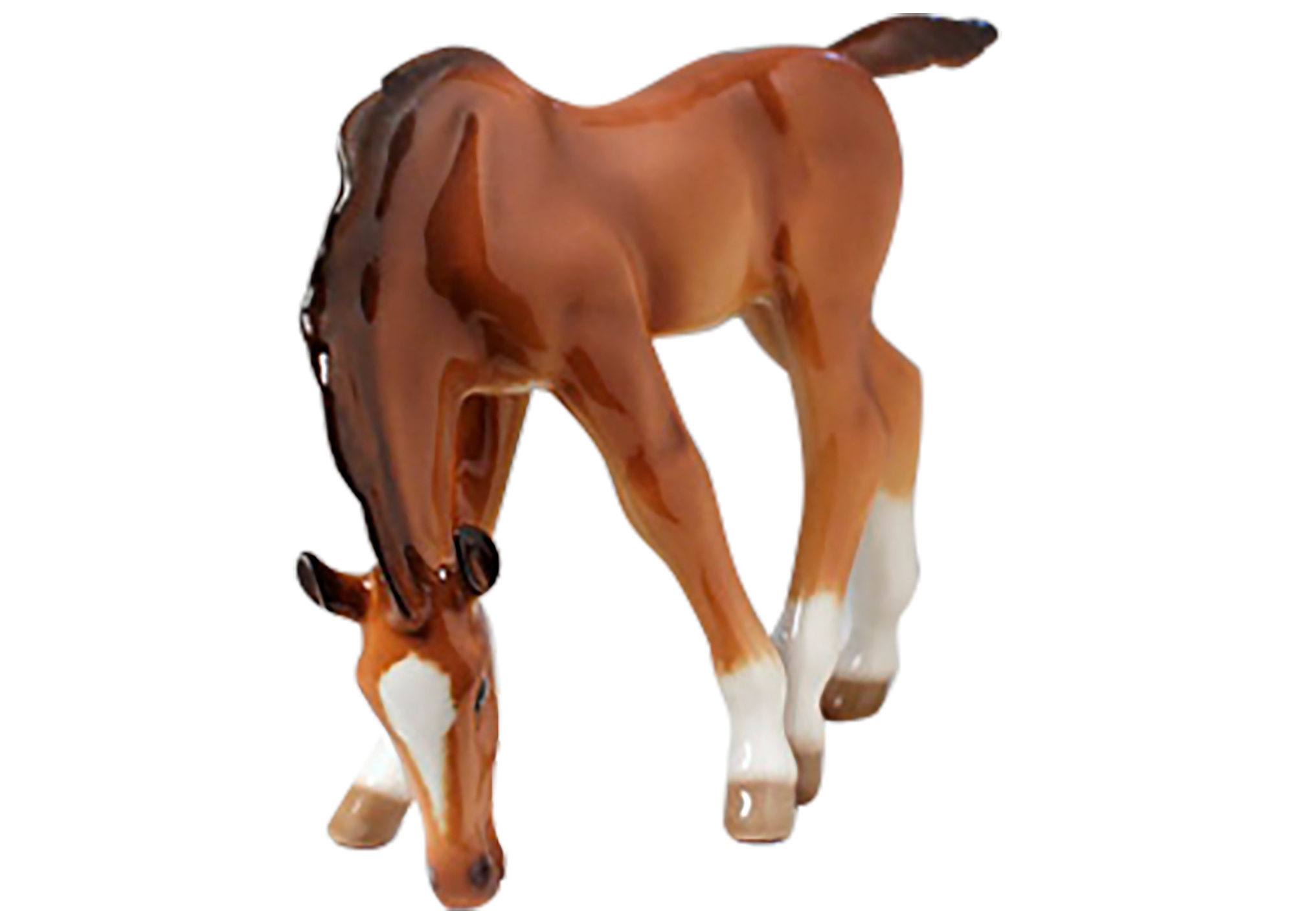 Buy Bay Horse Figurine at GoldenCockerel.com