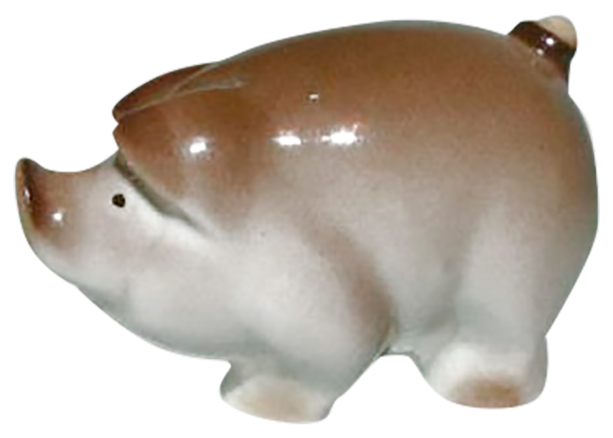 Buy Brown Piglet Figurine at GoldenCockerel.com