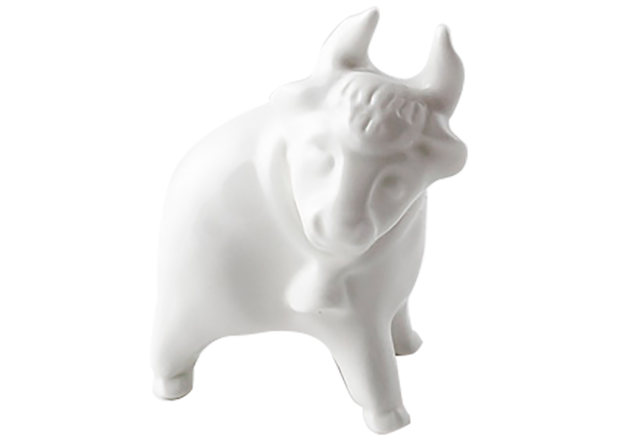Buy White Cow Figurine at GoldenCockerel.com