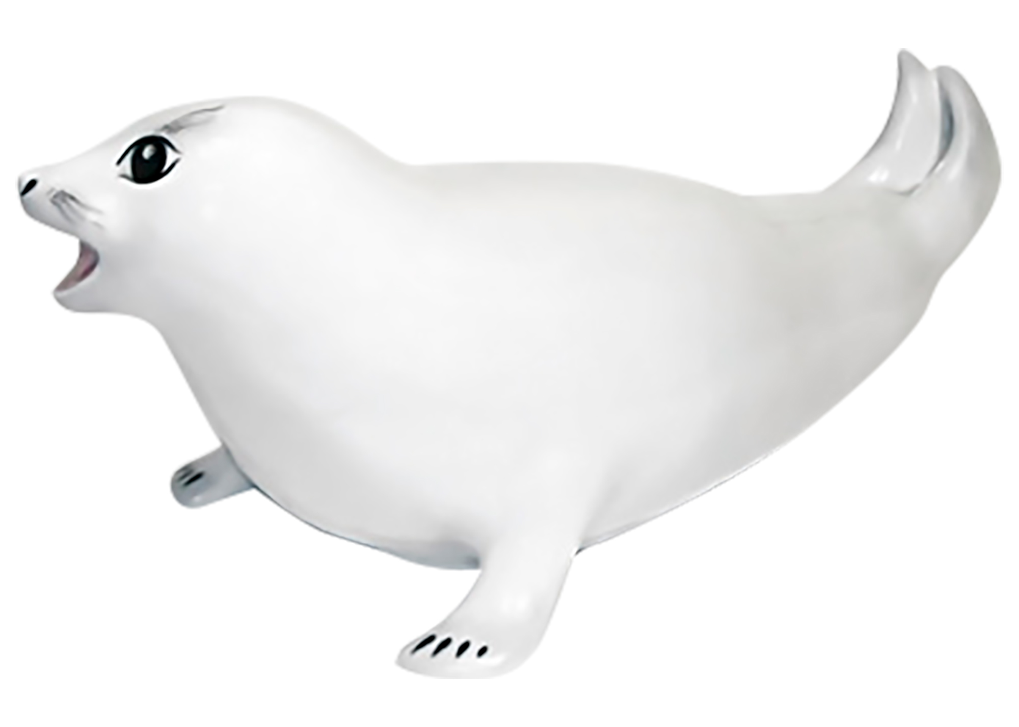 Buy White Seal Pup Figurine at GoldenCockerel.com