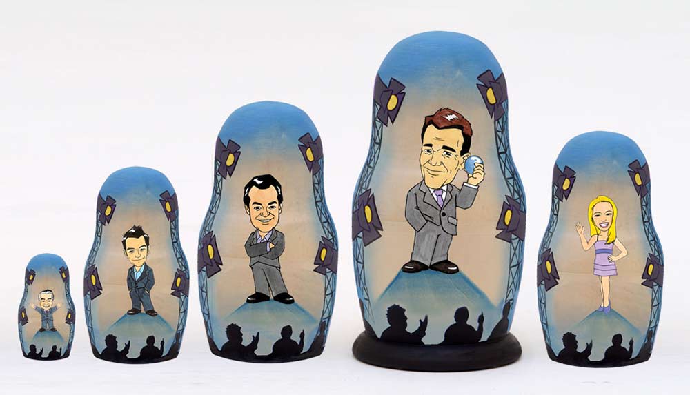 Game Show Network Russian matryoshka doll