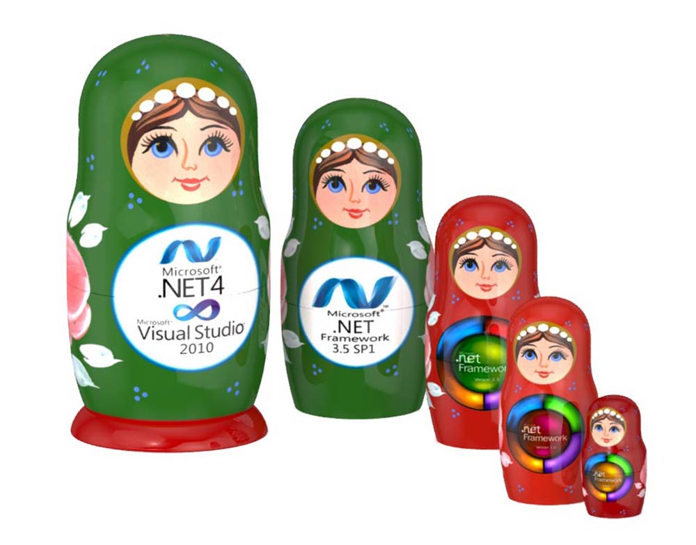 Microsoft Russian matryoshka doll