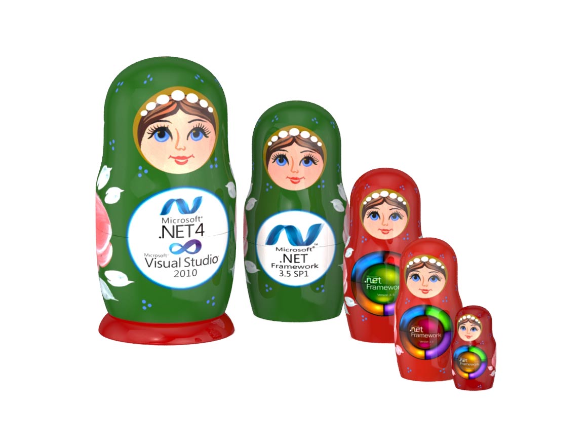 Microsoft nesting doll