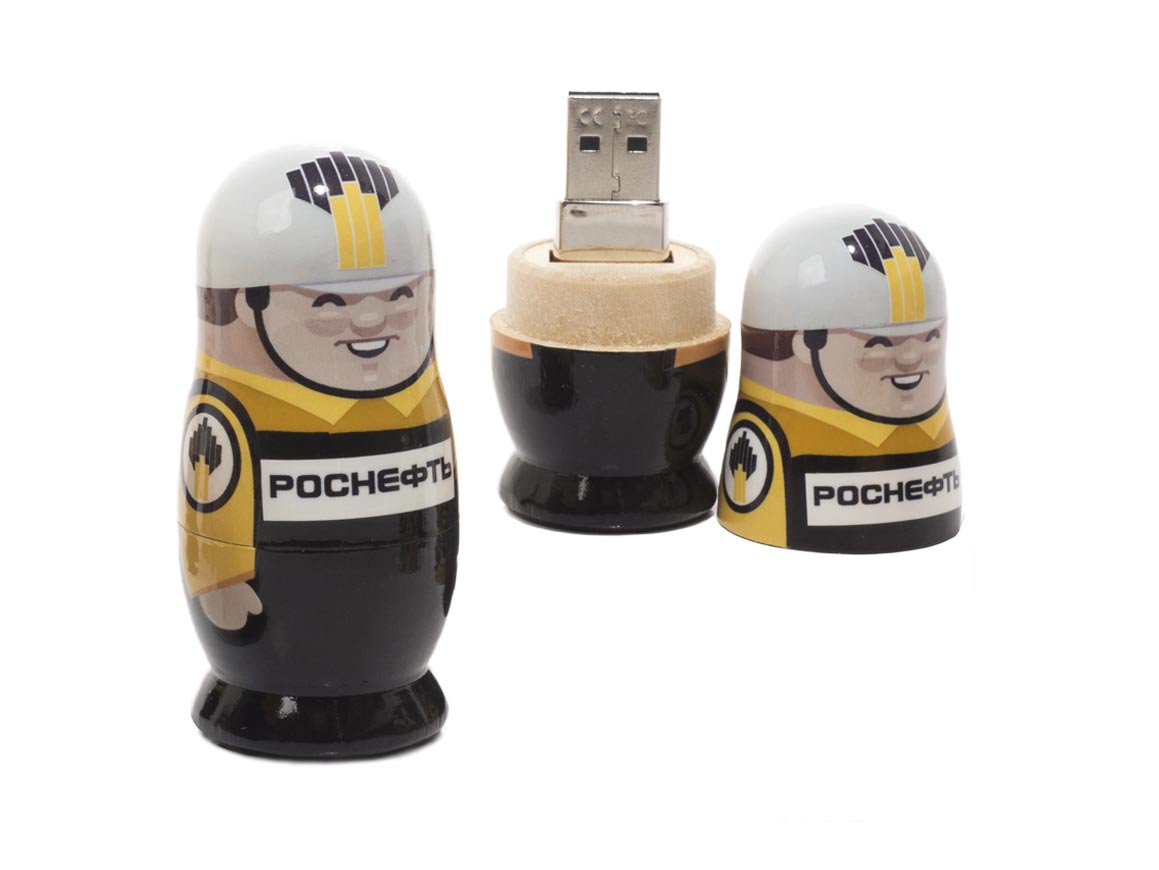 Rosneft USB nesting doll