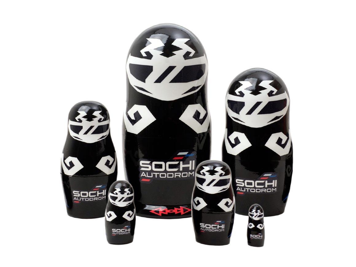 Sochi Autodrom nesting doll