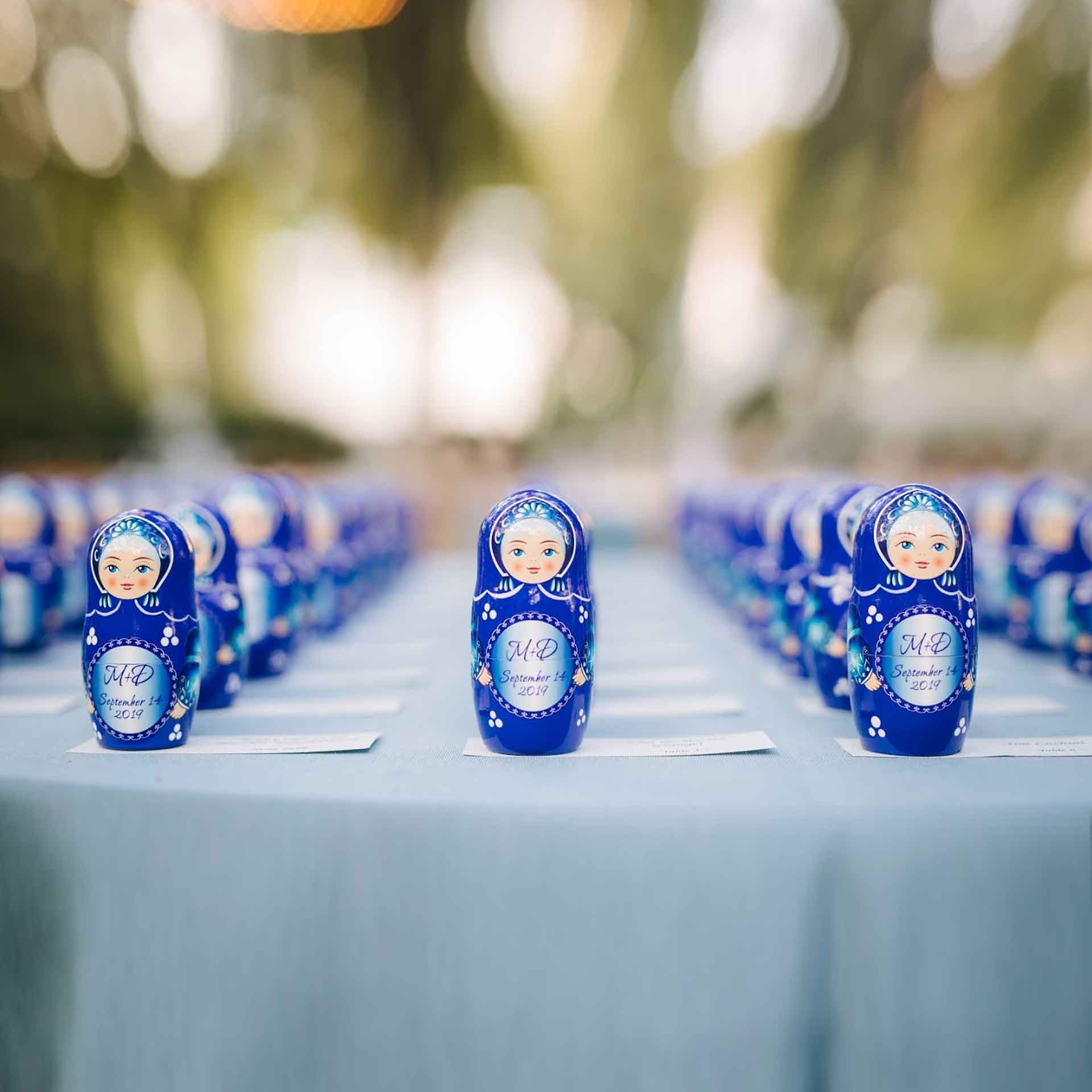 Bespoke Custom Nesting Doll – Wedding Favours