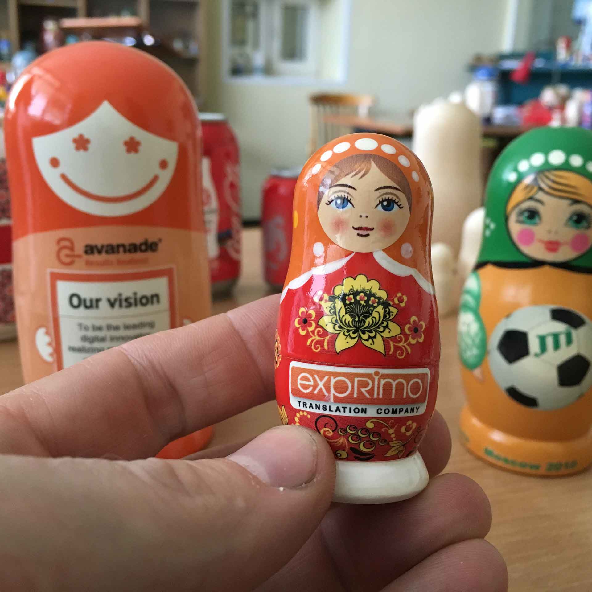 Bespoke Custom Nesting Doll – Translation