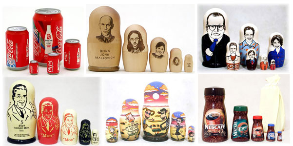 We Make Custom Russian Nesting Dolls