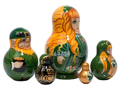 irish nesting dolls
