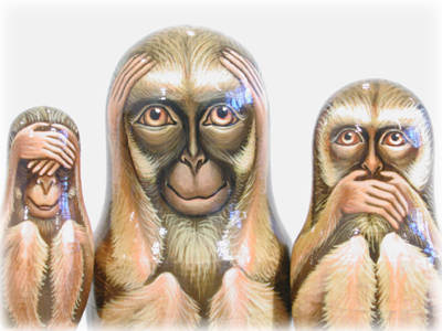 monkey nesting dolls