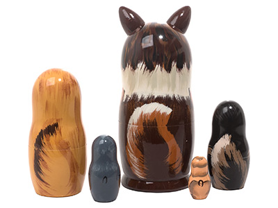 dog nesting dolls