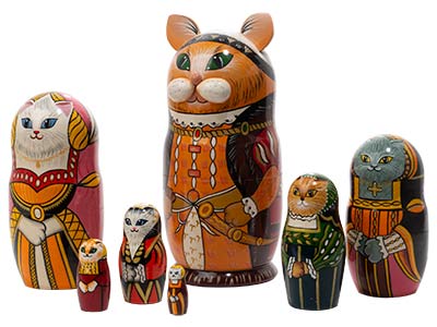 henry viii nesting dolls