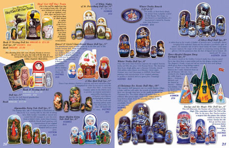 Buy Catalog of Russian Nesting Dolls at GoldenCockerel.com