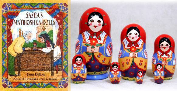Buy Sasha's Matrioshka Dolls Book & Doll Set at GoldenCockerel.com