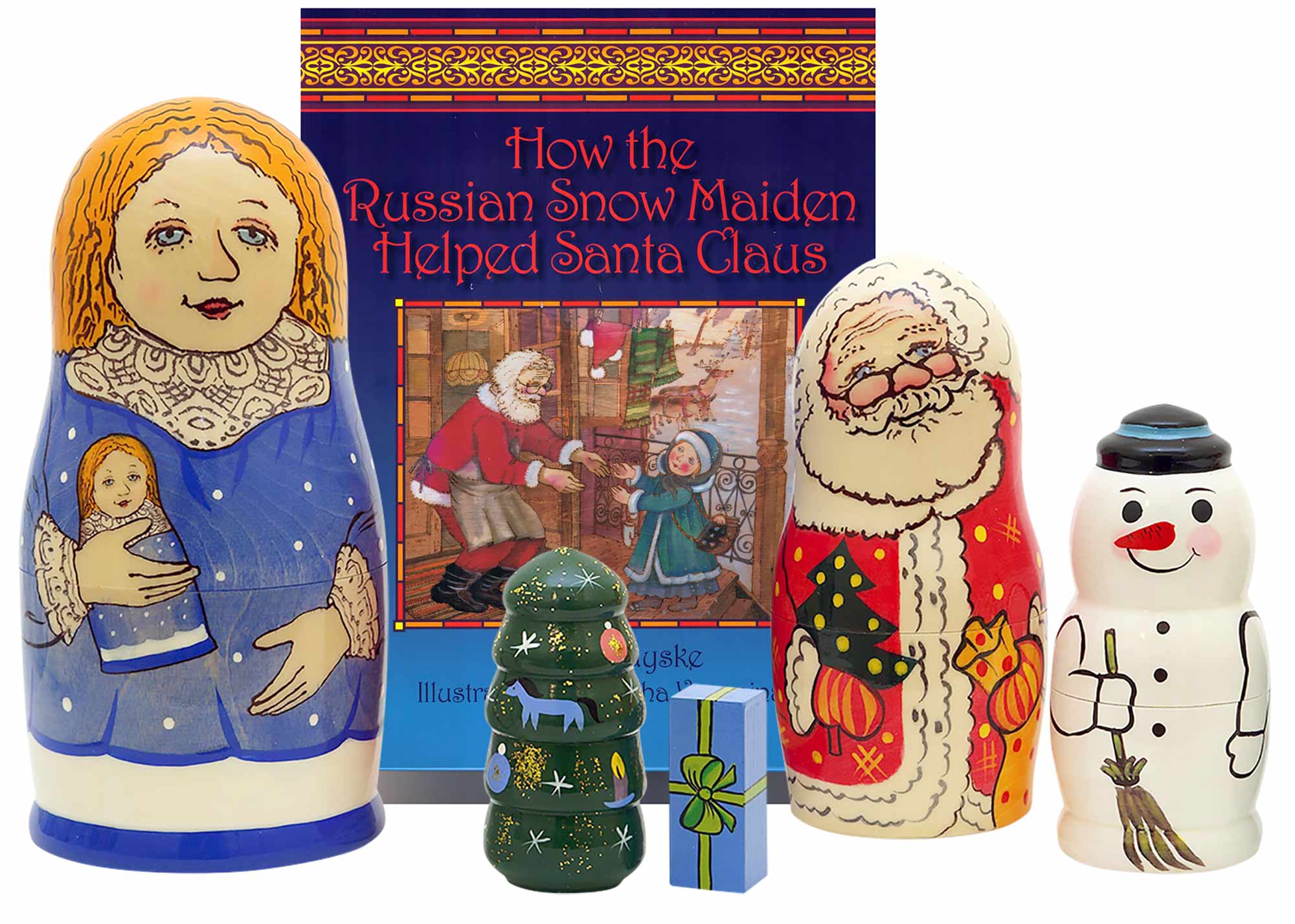 Buy The Snow Maiden's Gift Book & Doll Set at GoldenCockerel.com