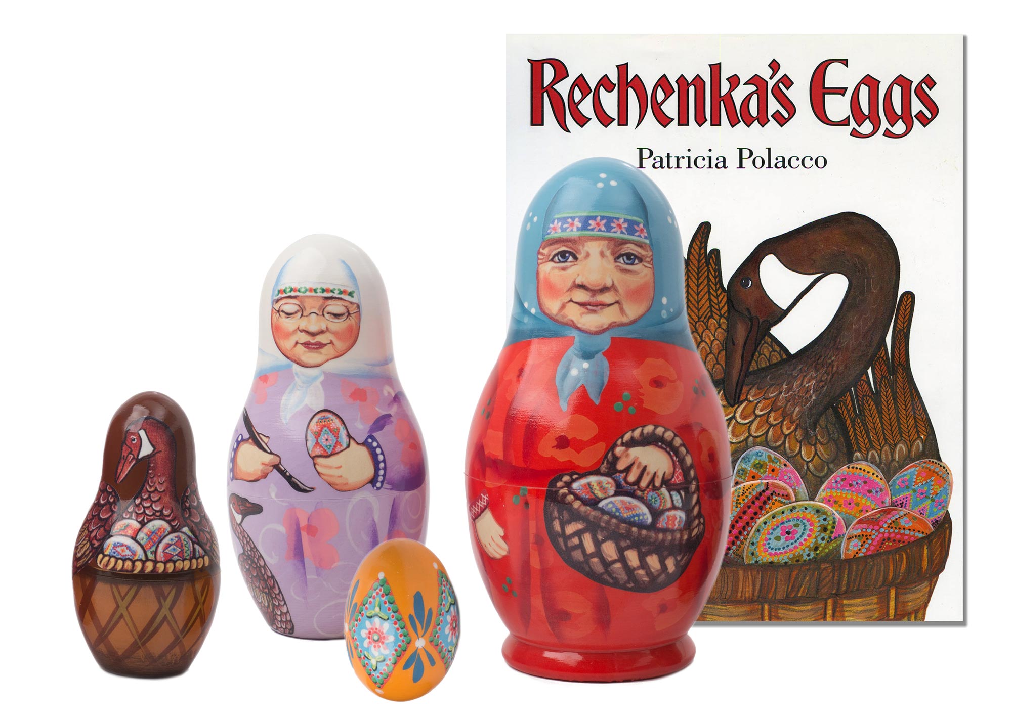 Buy Rechenka's Eggs Book & Nesting Doll Set at GoldenCockerel.com