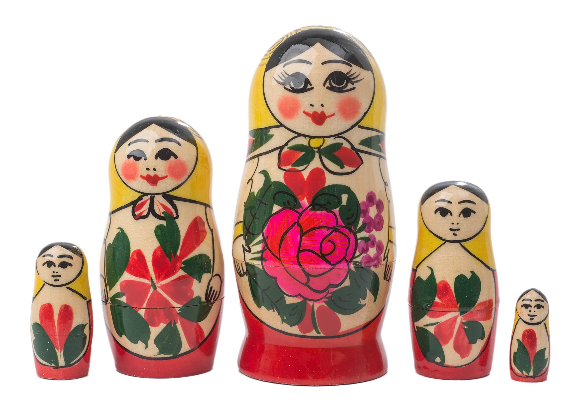 Buy Semenov Babushka Doll 5pc./4.5" at GoldenCockerel.com
