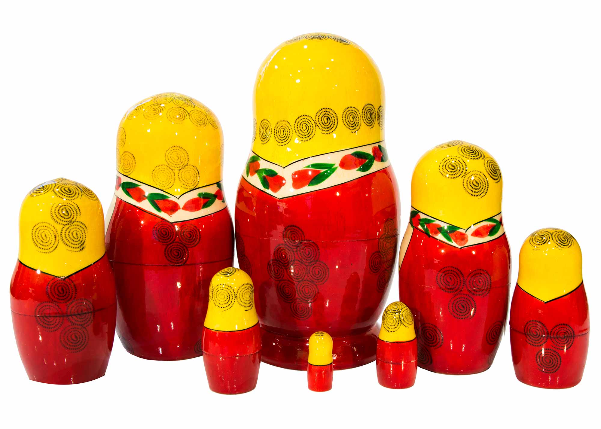 Buy Semenov Nesting Doll 8pc./8"  at GoldenCockerel.com