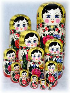 Buy Huge Semenov Nesting Doll 12pc./12" at GoldenCockerel.com