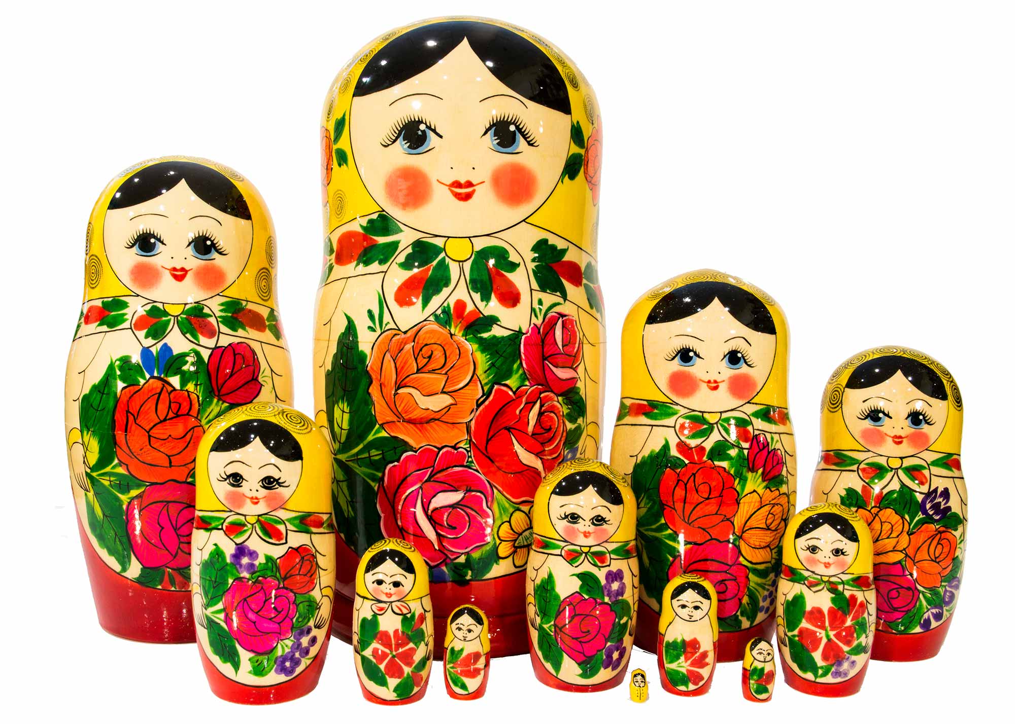 Buy Semenov Nesting Doll 12pc./11" at GoldenCockerel.com