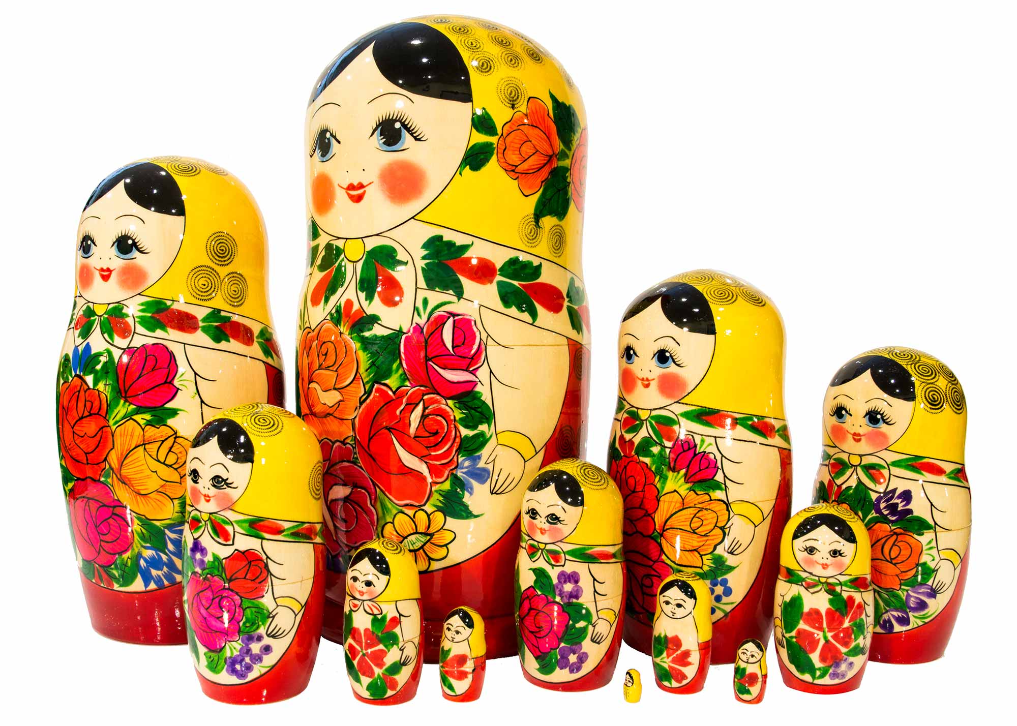 Buy Semenov Nesting Doll 12pc./11" at GoldenCockerel.com