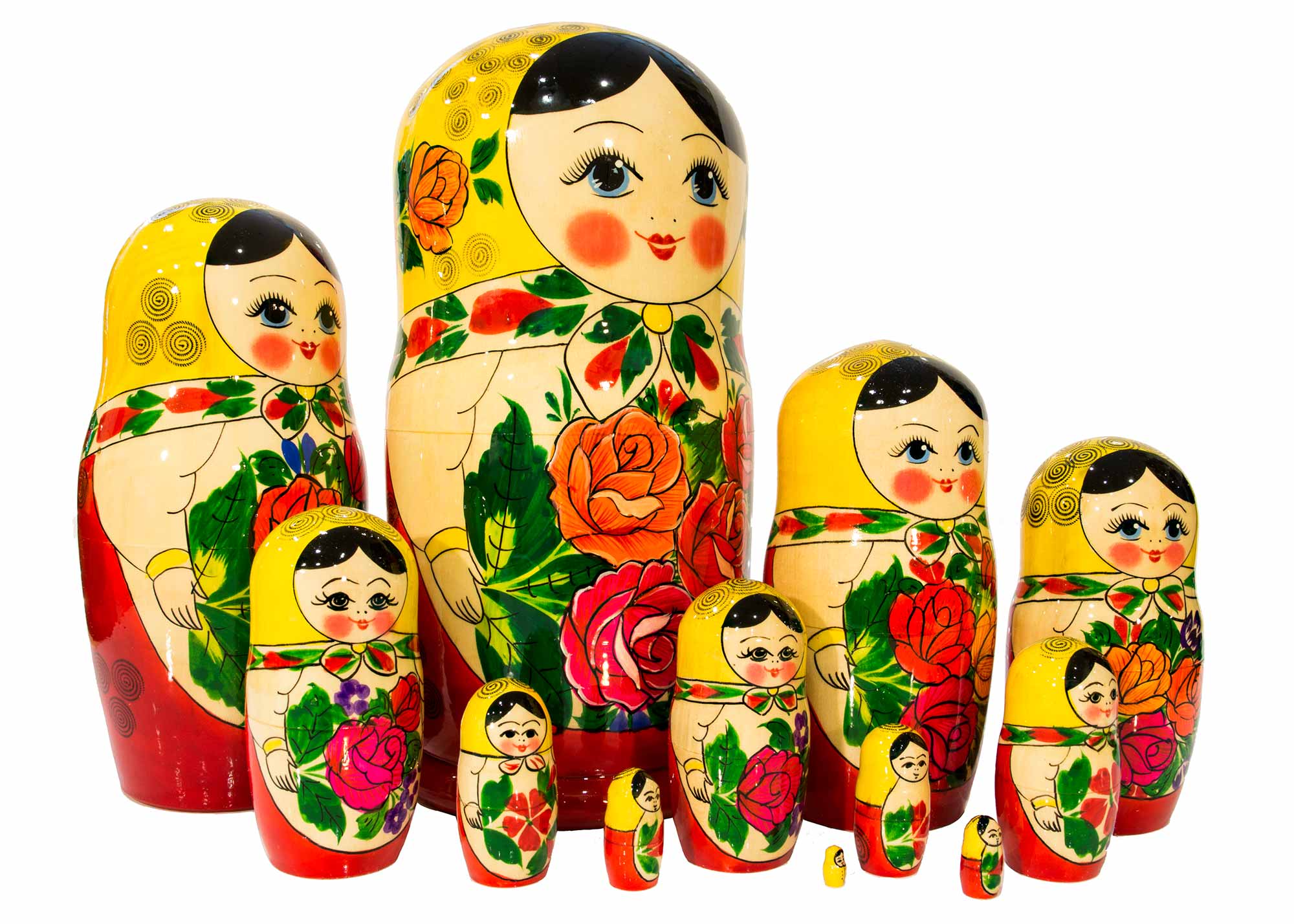 Buy Semenov Nesting Doll 12pc./11" at GoldenCockerel.com