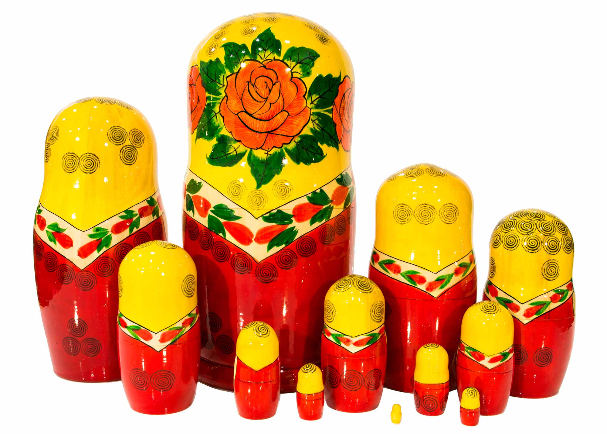 Buy Semenov Nesting Doll 12pc./11" at GoldenCockerel.com