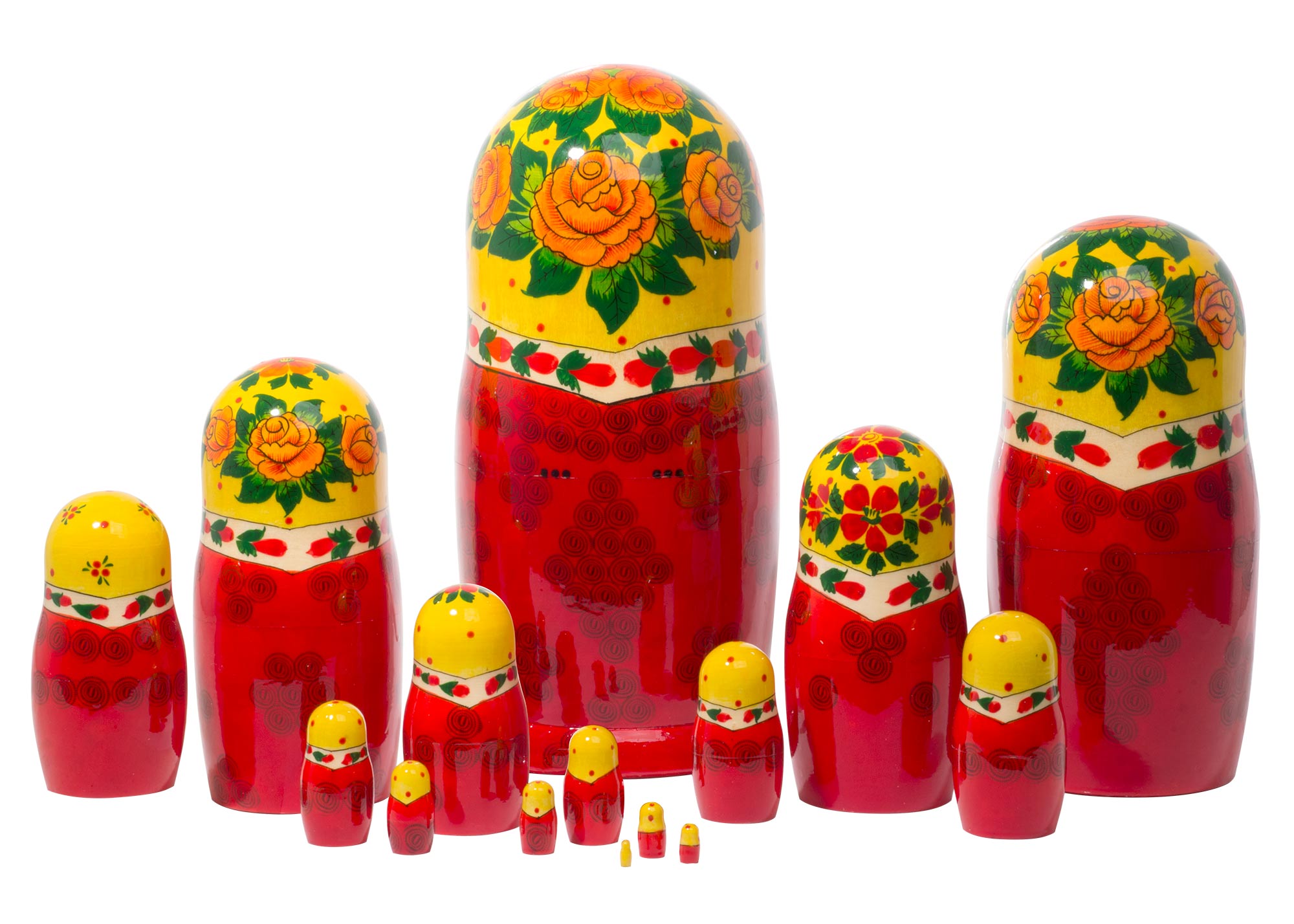 Buy Huge Semenov Nesting Doll 15pc./15" at GoldenCockerel.com