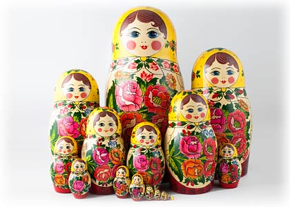 Buy Semenov Doll 18pc./15" at GoldenCockerel.com