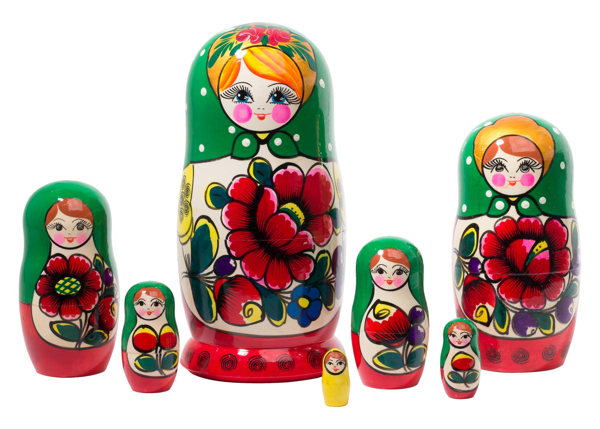 Buy Polkhovski Maidan Nesting Doll 7pc./8" at GoldenCockerel.com