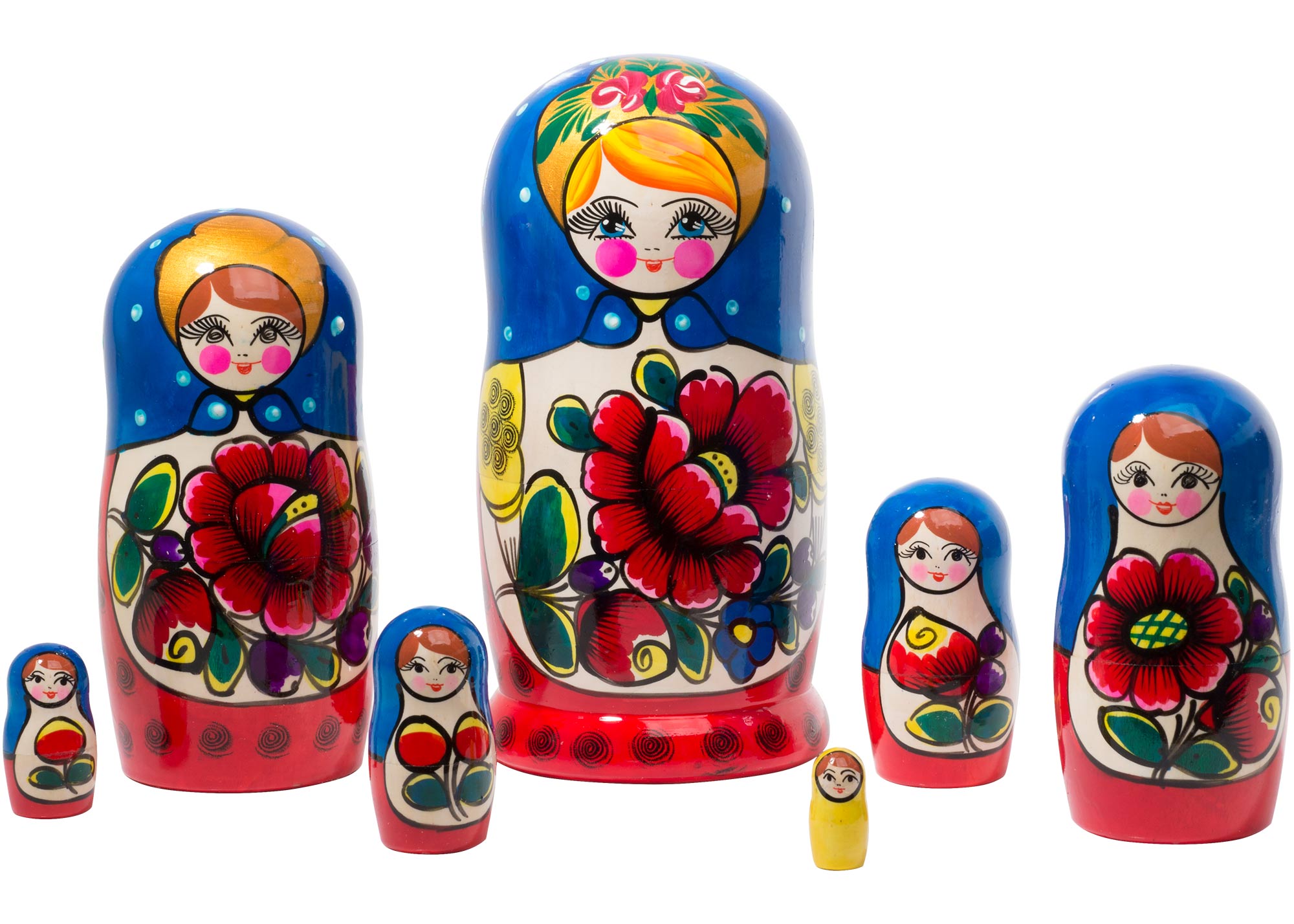 Buy Polkhovski Maidan Doll 7pc./8" at GoldenCockerel.com